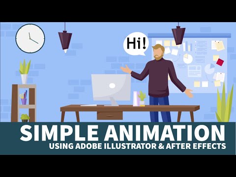 Creating Simple Animation Using Illustrator & After Effects