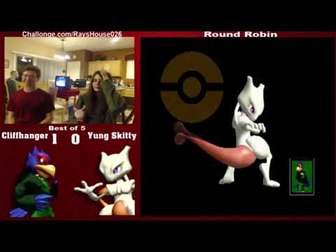 Cliffhanger (Falco) vs. Yung Skitty (MewTwo) - Round Robin #026