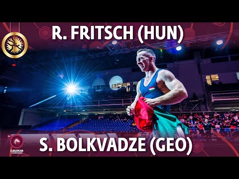 Robert Attila Fritsch (HUN) vs Shmagi Bolkvadze (GEO) - Final // European Championships 2022