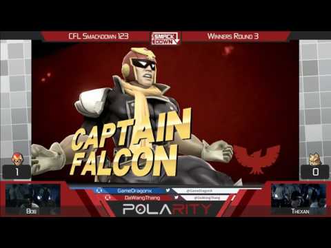 CFL Smackdown 123 WiiU - Bob (Falcon) vs Thexan (Fox) - Winners R3