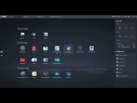 How to setup Face Recognition in DSS PRO 8.1