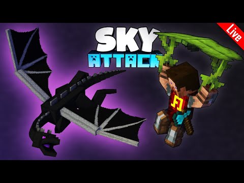 🔴 Das Ende in Minecraft Sky Block🚀 Sky Attack Live
