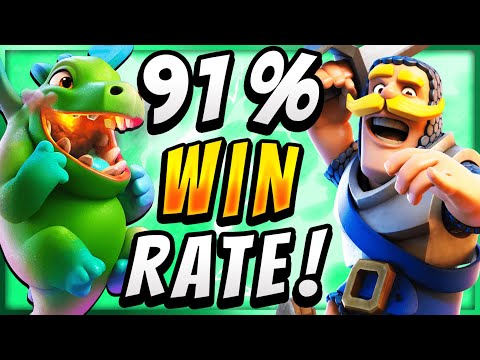 91% WIN RATE! MOST RELIABLE GRAVEYARD DECK in CLASH ROYALE!