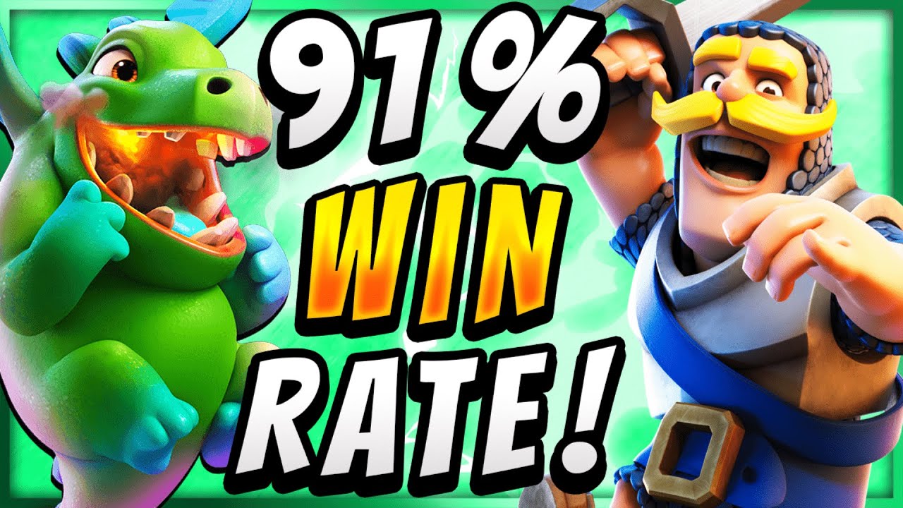 SirTagCR: 91% WIN RATE! CURRENT BEST DECK IN CLASH ROYALE! - RoyaleAPI