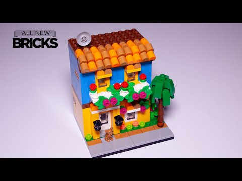 Vidéo LEGO Objets divers 40583 : Les maisons du monde 1