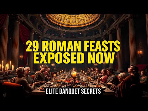 29 ELABORATE Feasts and Banquets of the Roman Elite: Cuisine, Excess, and Social Rituals Explained |