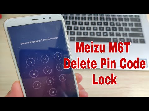 Hard reset Meizu M6T (M811H). Unlock pin, user code lock. Unlocktool.
