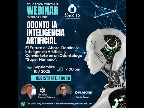 Webinar – ODONTO IA: Inteligencia Artificial en Odontología