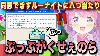 【利用規約に同意したい】同意できずにルーナイトに言いがかりをつけちゃうルーナ姫【ホロライブ/姫森ルーナ/切り抜き】