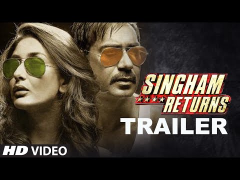 Official: Singham Returns Theatrical Trailer | Ajay Devgn | Kareena Kapoor | Rohit Shetty