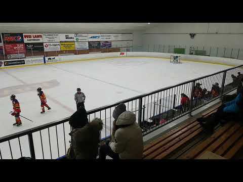 Pelicans c2- Diskos05 6-4 2.erä HOLLOLA-turnaus 04.01.2020