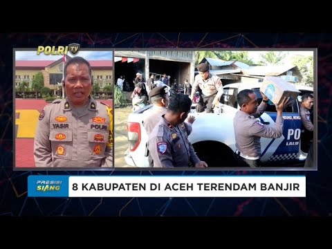 LIVE KOMPOL YASIR POLRES ACEH SELATAN BANTU KORBAN BANJIR