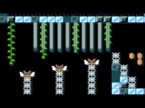 The Piranha Pit 2: Cold n' Hot by RyanThe1st 一SUPER MARIO MAKER一 No Commentary Gameplay 1AL