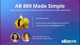AB889 Made Simple Fringe Compliance and Annualization Rules Contractors Must Understand