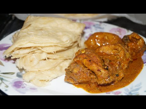HOW TO MAKE ROTI & CHICKEN CURRY/CURRY CHICKEN | KAIETEUR COOKS