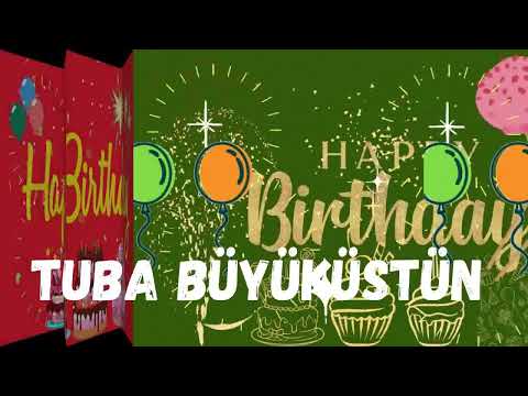 Tuba Büyüküstün birthday song | Happy birthday songs