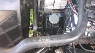 How to replace a Power steering pump on a 70-81 Pontiac Firebird Trans Am. chevy, and buick
