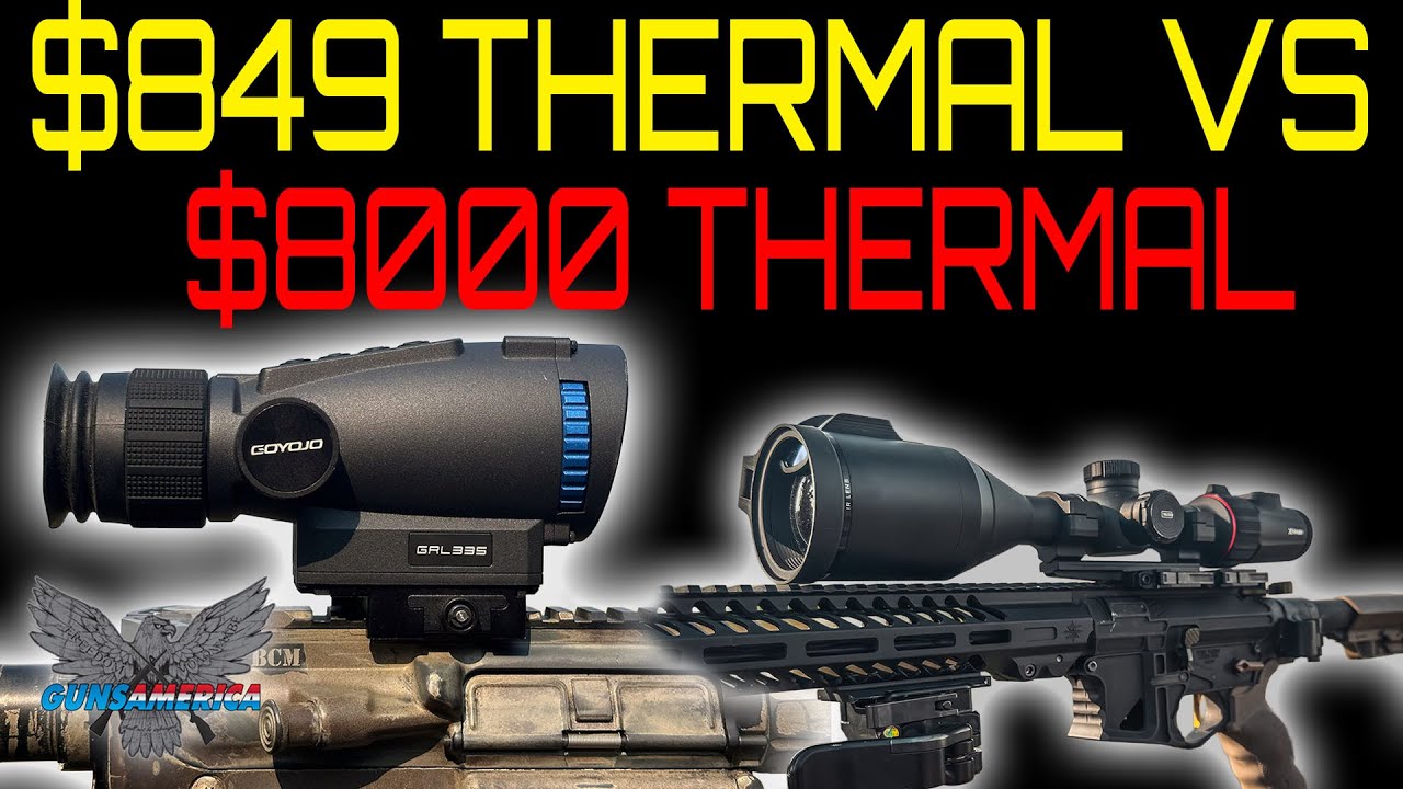 $849 Thermal Vs $8000 Thermal - Goyojo Thermal Scope Review & Test