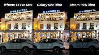 iPhone 14 Pro Max Vs Galaxy S22 Ultra Vs Xiaomi 12S Ultra Camera Comparison
