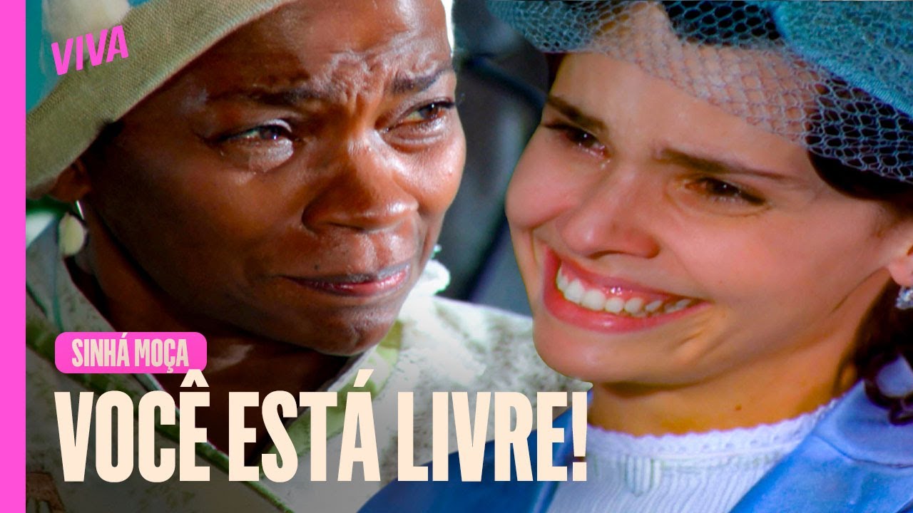 LIBERDADE! SINHÁ MOÇA ENTREGA CARTA DE ALFORRIA PARA BÁ E BASTIÃO | SINHÁ MOÇA | CAPÍTULO 163 | VIVA
