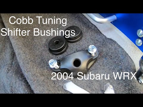 Installing Cobb Tuning Front and Rear Shifter Bushings on Subaru WRX 5-Speed