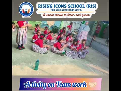 Activity on Teamwork by 5th grade icons @Risingiconsschool 