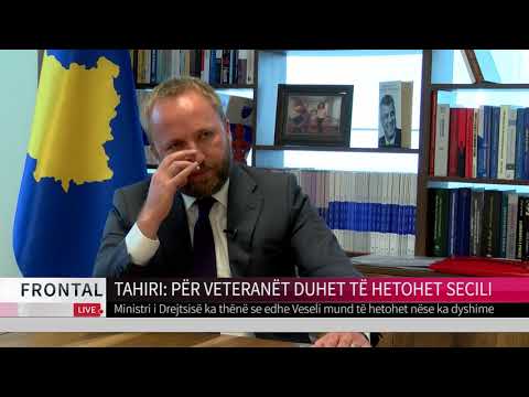 TAHIRI PËR VETERANËT DUHET TË HETOHET SECILI   FRONTAL | T7