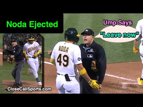 E228 - Umpire Tells Ryan Noda "Leave Now" in Ejection After Grounding Out Over Strike 2 Argument