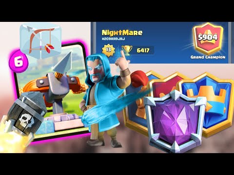 3.5 Ice Bow Deck Clash Royale Top Ladder Gameplay