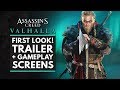 Assassin's Creed Valhalla | First Look! New Trailer, Gameplay Screenshots & More!