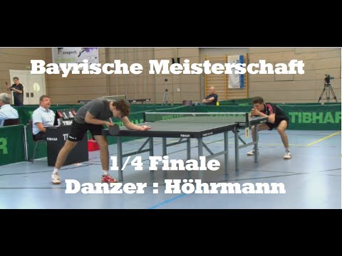 Bayrische Meisterschaft 2022 | Danzer(2174TTR)  : Höhrmann(2220TTR) | 1/4 Finale