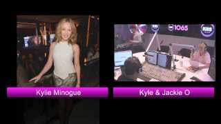 Kylie Minogue on the Kyle and Jackie O Show