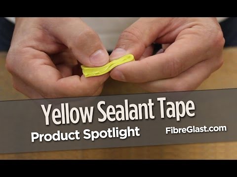 Yellow sealant tape