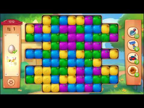 Farmscapes Level 1312 - NO BOOSTERS 🌻🚜🐔 | SKILLGAMING ✔️