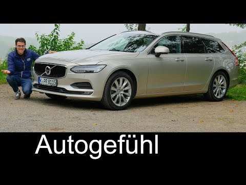 Volvo V90 FULL REVIEW D3 Momentum FWD MHD test 2017/2018 - Autogefühl