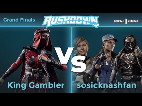 Rushdown 24 - King Gambler (Skarlet) vs sosicknashfan (Cassie, Sonya, Kabal) Grand Finals - MK11