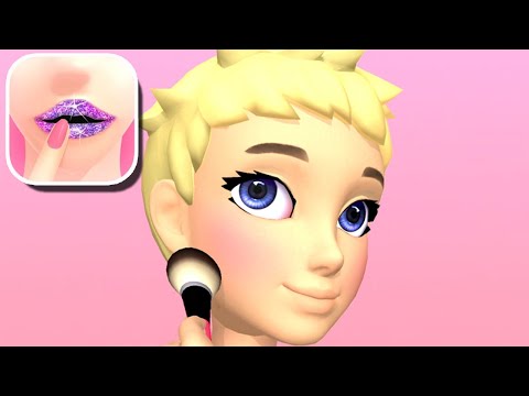 DIY Makeup Gameplay - All Levels android ios Max Level #1 - YouTube