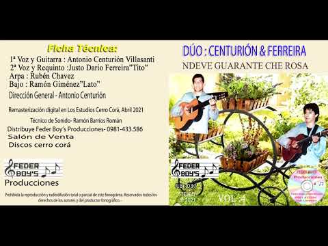 DÚO CENTURIÓN - FERREIRA - (VOL 4) - DESPRECIADO - (Polka)