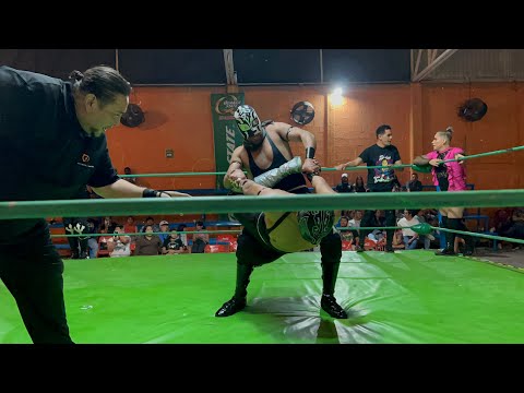 Dulce Gardenia/La Fashion vs Diabolico Jr/V-57 vs Odín/Mr. Thunder vs Ángel Azteca Jr/Fantástico