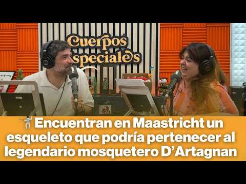 Hallan el esqueleto real de D'Artagnan bajo una iglesia holandesa | 7NEWS