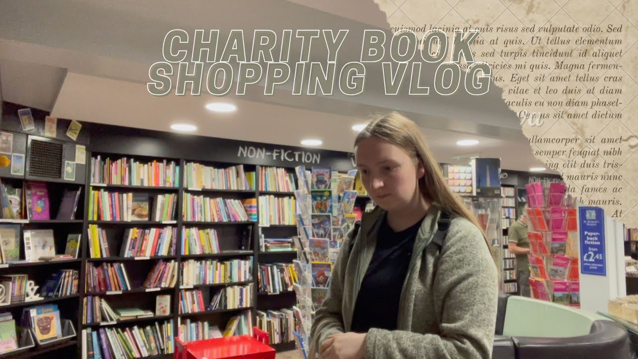 Charity Book Shopping in Evesham & A Book Haul