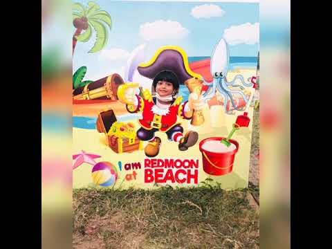 Sunday red moon beach/part2 rush day/by amna liya