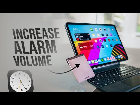 How to Increase Volume of Alarm on iPad (tutorial)