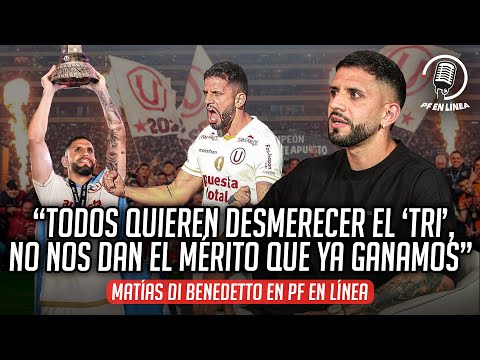 MESSI ME ABRAZÓ, ME DIO SU... / EL FORMATO DE LA LIGA ES INJUSTO / Matías Di Benedetto en #PFenLínea