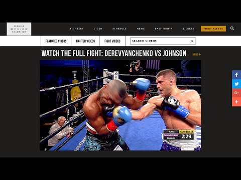 Derevyanchenko vs Johnson Full Fight Preview: Aug. 25, 2017 - PBC on FS1