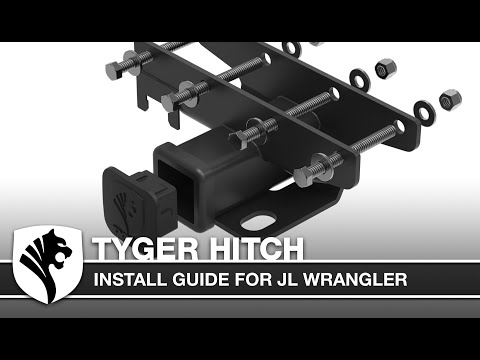 Towing Hitch for Jeep Wrangler JL | Install Guide | TYGER AUTO