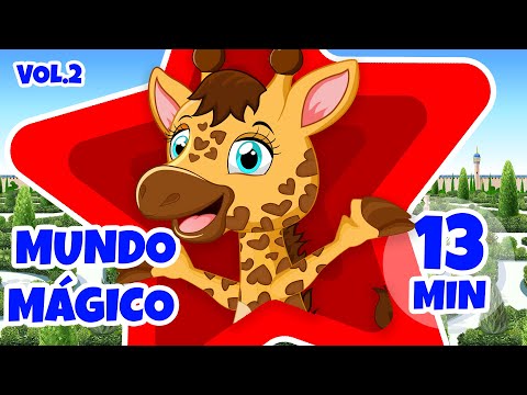 Mundo Mágico Vol.2 - Giramille 13 min | Desenho Animado Musical