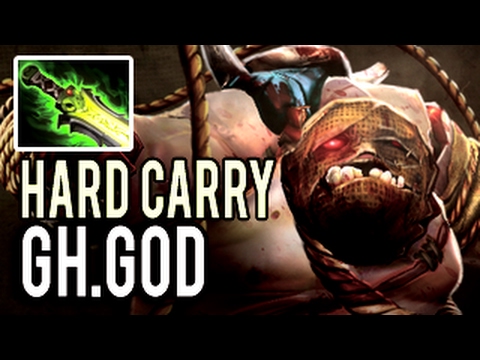 HARD CARRY PUDGE IS BACK! Intense Game with Ethereal Blade by Gh.God Dota 2