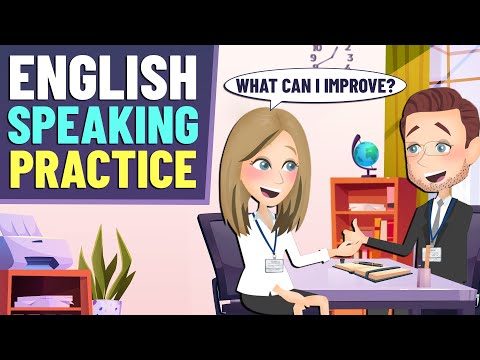 Shadowing English Speaking Practice (A1-A2) | Asking For a Feedback | Business English Conversation