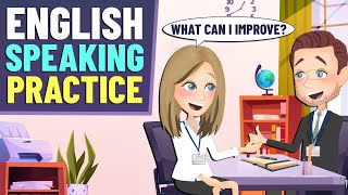Shadowing English Speaking Practice (A1-A2) | Asking For a Feedback | Business English Conversation